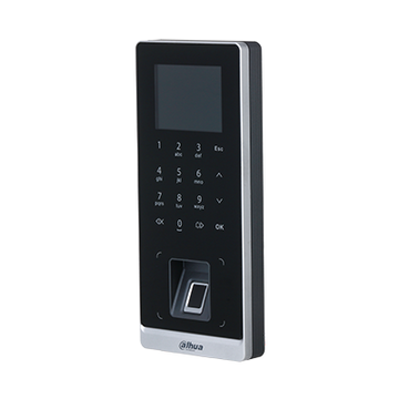 Control de Acceso Standalone Dahua® Huella/Tarjeta/Contraseña IP65 - DHI-ASI2212H-W